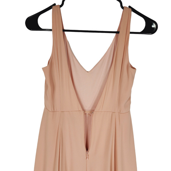 Show Me Your Mumu Maxi Dress Womens sz XS Jenn Blush Pink V Neck - Picture 6 of 12